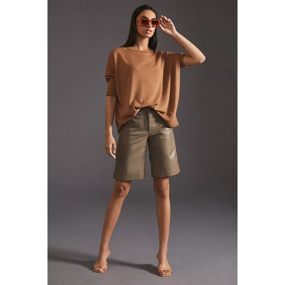 Anthropologie Boat Neck Merino Wool Sweater NWT